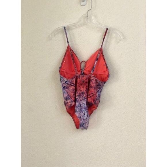 NWOT TopShop Ombré Geo One-Piece Swimsuit Sz 8 - Picture 6 of 9
